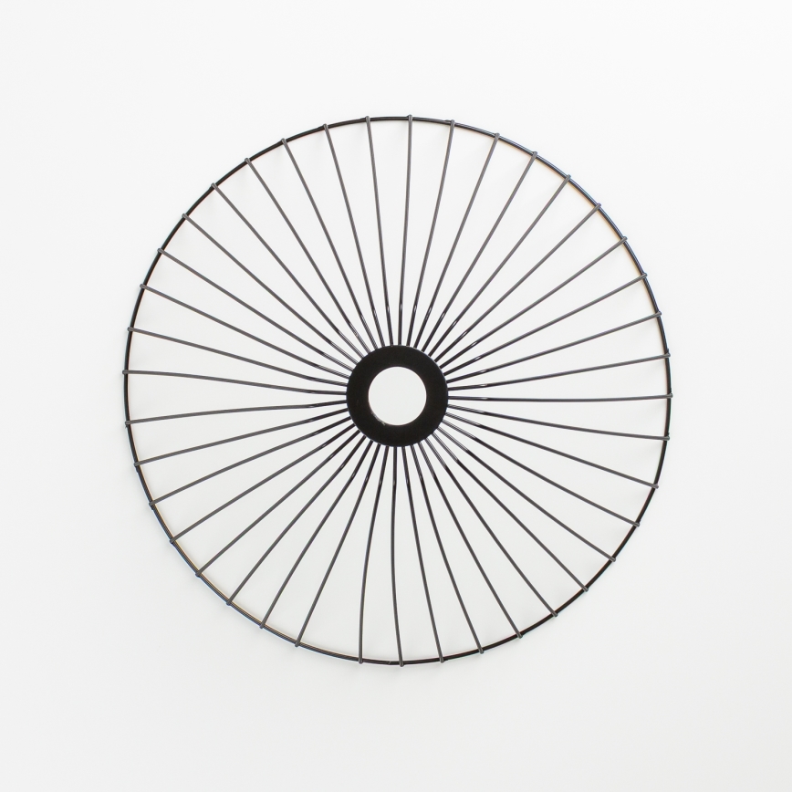 Brilagi - Plafonnier LED CERIA WIRE 1xE27/40W/230V Ø 45 cm noir