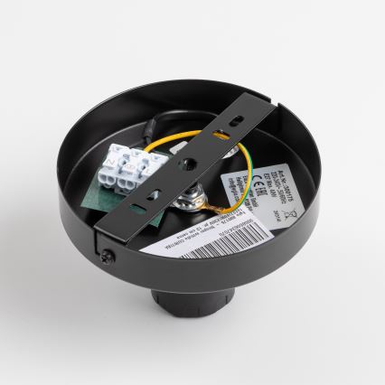 Brilagi - Plafonnier LED CERIA WIRE 1xE27/40W/230V Ø 45 cm noir