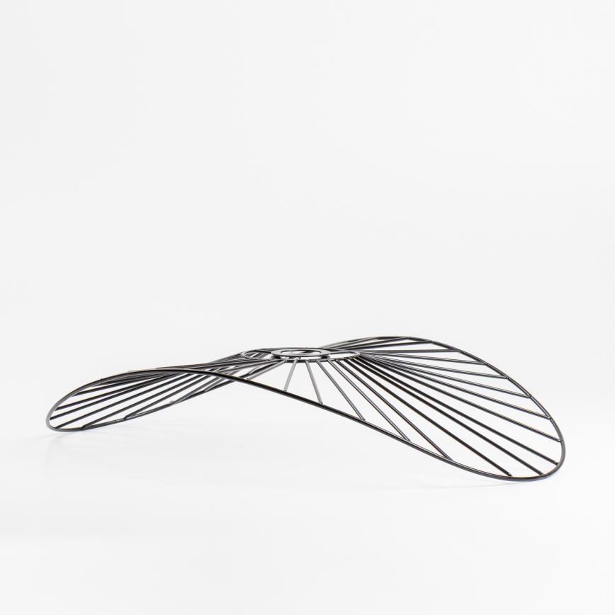 Brilagi - plafonnier LED CERIA WIRE à montage en surface 1xE27/40W/230V 40x56 cm noir/chêne