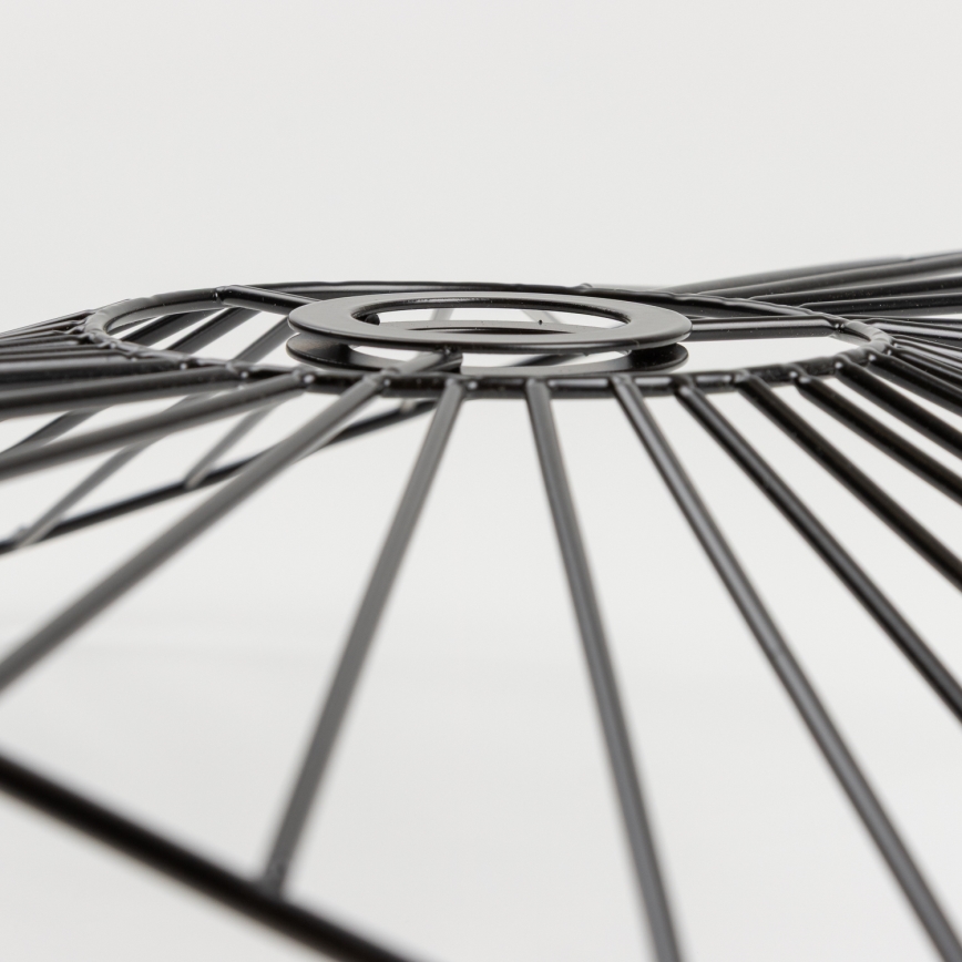 Brilagi - plafonnier LED CERIA WIRE à montage en surface 1xE27/40W/230V 40x56 cm noir/chêne