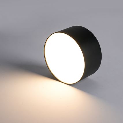 Brilagi - Plafonnier LED pour salle de bains FORIS LED/20W/230V Ø 15 cm noir IP44