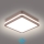Brilagi - Plafonnier LED d'extérieur avec détecteur BENE LED/18W/230V 21,5x21,5 cm brun IP54