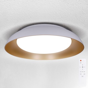 Brilagi - Plafonnier LED dimmable ALVA LED/48W/230V 3000-6500K Ø 51 cm blanc + télécommande