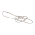 Brilagi - Plafonnier LED dimmable APOLLO LED/58W/230V 3000-6500K 43,2x101,2 cm chrome mat + télécommande