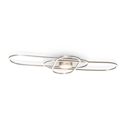 BRILAGI - Plafonnier LED dimmable APOLLO LED/58W/230V 3000-6500K 43,2x101,2 cm chrome mat + télécommande