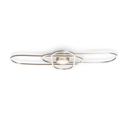BRILAGI - Plafonnier LED dimmable APOLLO LED/58W/230V 3000-6500K 43,2x101,2 cm chrome mat + télécommande