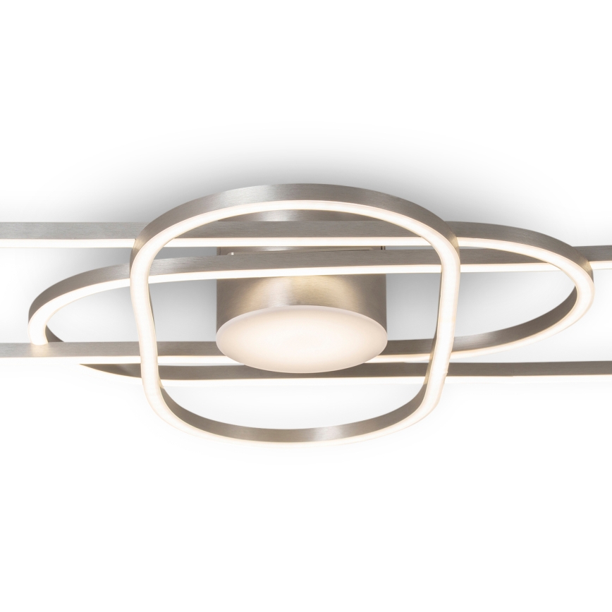 BRILAGI - Plafonnier LED dimmable APOLLO LED/58W/230V 3000-6500K 43,2x101,2 cm chrome mat + télécommande