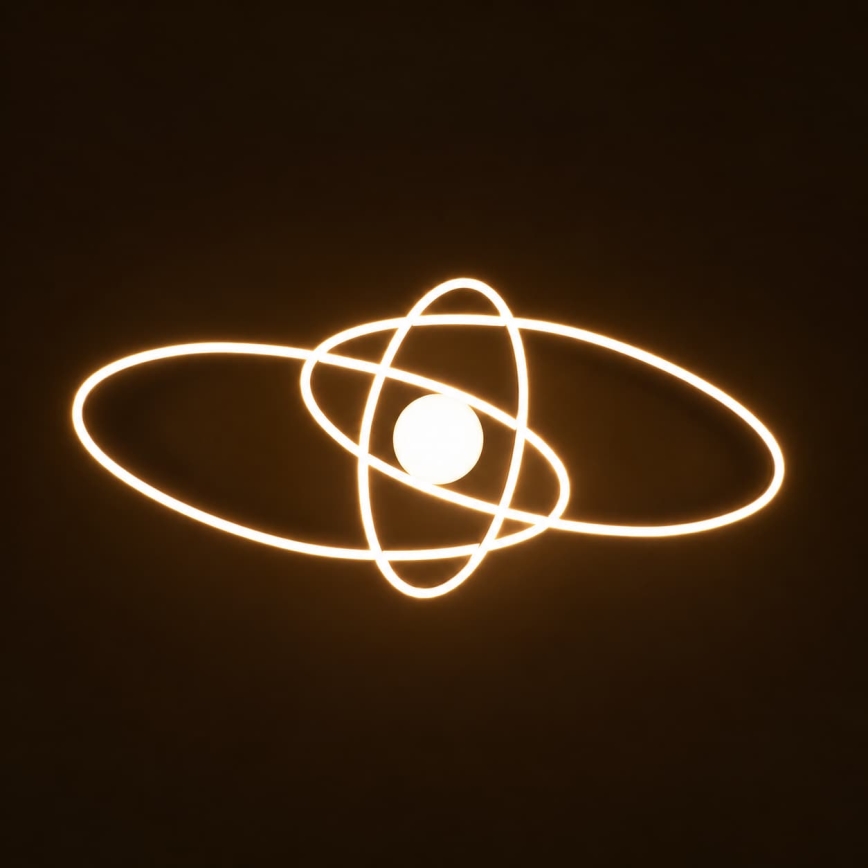 BRILAGI - Plafonnier LED dimmable APOLLO LED/58W/230V 3000-6500K 43,2x101,2 cm noir + télécommande