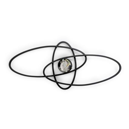 BRILAGI - Plafonnier LED dimmable APOLLO LED/58W/230V 3000-6500K 43,2x101,2 cm noir + télécommande