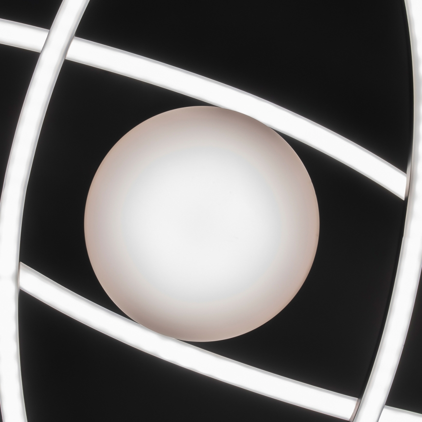 BRILAGI - Plafonnier LED dimmable APOLLO LED/58W/230V 3000-6500K 43,2x101,2 cm noir + télécommande