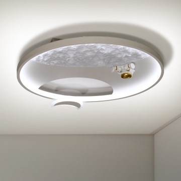 Brilagi - Plafonnier LED dimmable ASTRO LED/20W/230V 3000/4000/6000K + télécommande