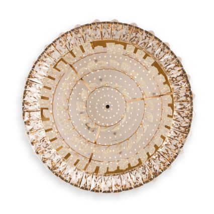 BRILAGI - Plafonnier LED dimmable AURELIA LED 45 W 230 V 3000–6000 K Ø 50 cm doré + télécommande