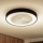 Brilagi - Plafonnier LED dimmable avec ventilateur LED/30W/230V 3000-6500K Ø 50 cm noir + télécommande