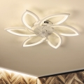 Brilagi - Plafonnier LED dimmable avec ventilateur LED/50W/230V 3000-6500K blanc + télécommande