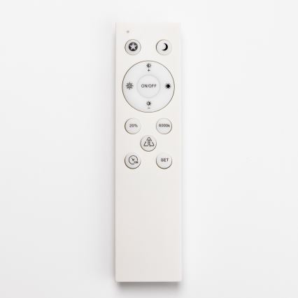 Brilagi - Plafonnier LED dimmable SMART LED/24W/230V Ø 38 cm 3000–6000K Wi‑Fi Tuya Beacon + télécommande