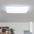 Brilagi - Plafonnier LED dimmable connecté LED/36W/230V 53x53 cm 3000-6000K Wi-Fi Tuya Beacon + télécommande