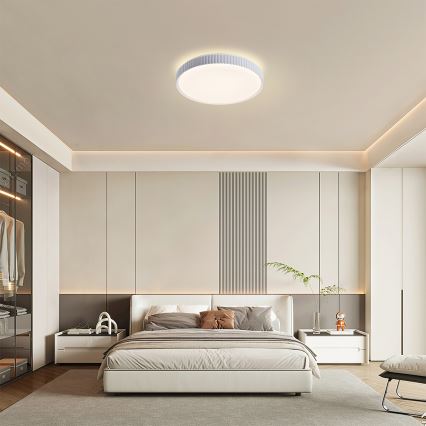 Brilagi - Plafonnier LED dimmable CORVO LED/72W/230V 3000-6000K blanc Ø 50 cm + télécommande