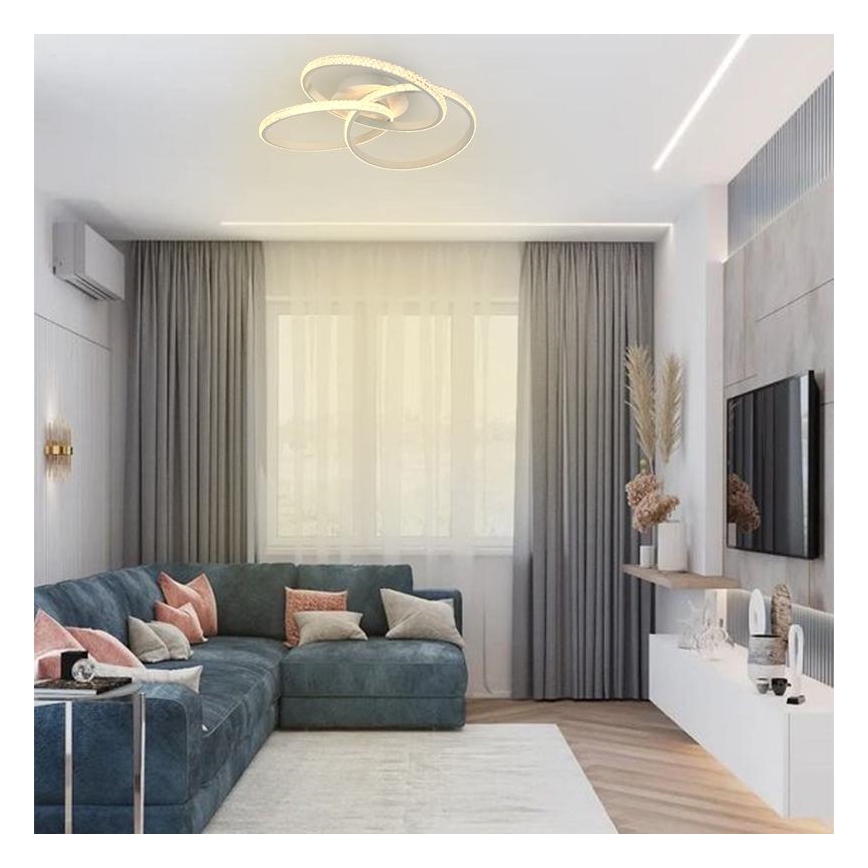 Brilagi - Plafonnier LED dimmable COSMOWAVE LED/70W/230V 3000-6500K + télécommande