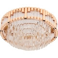 Brilagi - Plafonnier LED dimmable CROWN LED/41W/230V 3000-6000K Ø 48 cm doré + télécommande