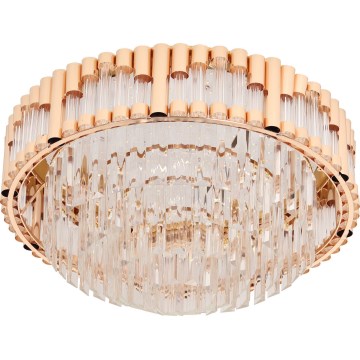 Brilagi - Plafonnier LED dimmable CROWN LED/41W/230V 3000-6000K Ø 48 cm doré + télécommande