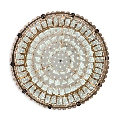 BRILAGI - Plafonnier LED dimmable CROWN LED/41W/230V 3000-6000K Ø 48 cm doré + télécommande
