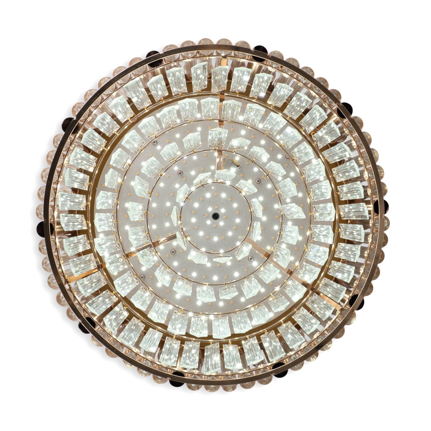 BRILAGI - Plafonnier LED dimmable CROWN LED/41W/230V 3000-6000K Ø 48 cm doré + télécommande