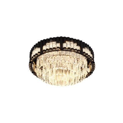 Brilagi - Plafonnier LED dimmable CROWN LED/41W/230V 3000-6000K Ø 48 cm noir + télécommande