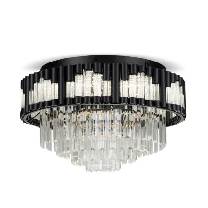 BRILAGI - Plafonnier LED dimmable CROWN LED/41W/230V 3000-6000K Ø 48 cm noir + télécommande