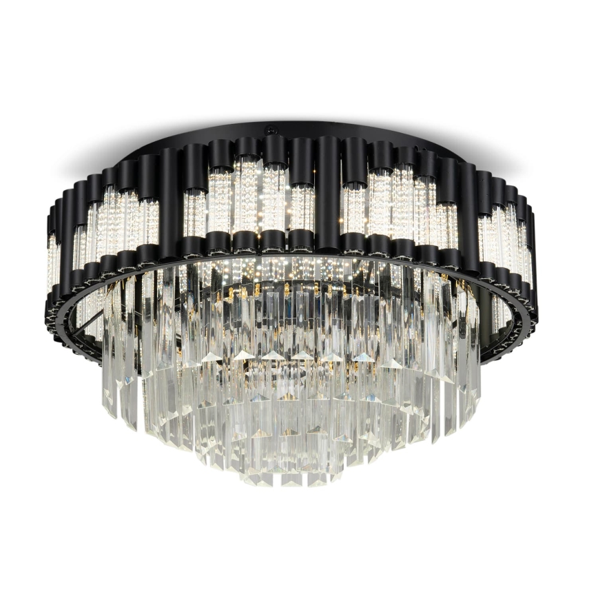 BRILAGI - Plafonnier LED dimmable CROWN LED/41W/230V 3000-6000K Ø 48 cm noir + télécommande