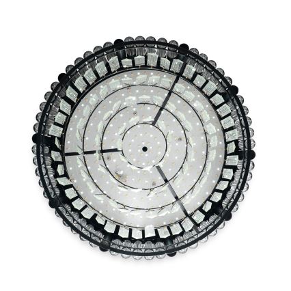 BRILAGI - Plafonnier LED dimmable CROWN LED/41W/230V 3000-6000K Ø 48 cm noir + télécommande