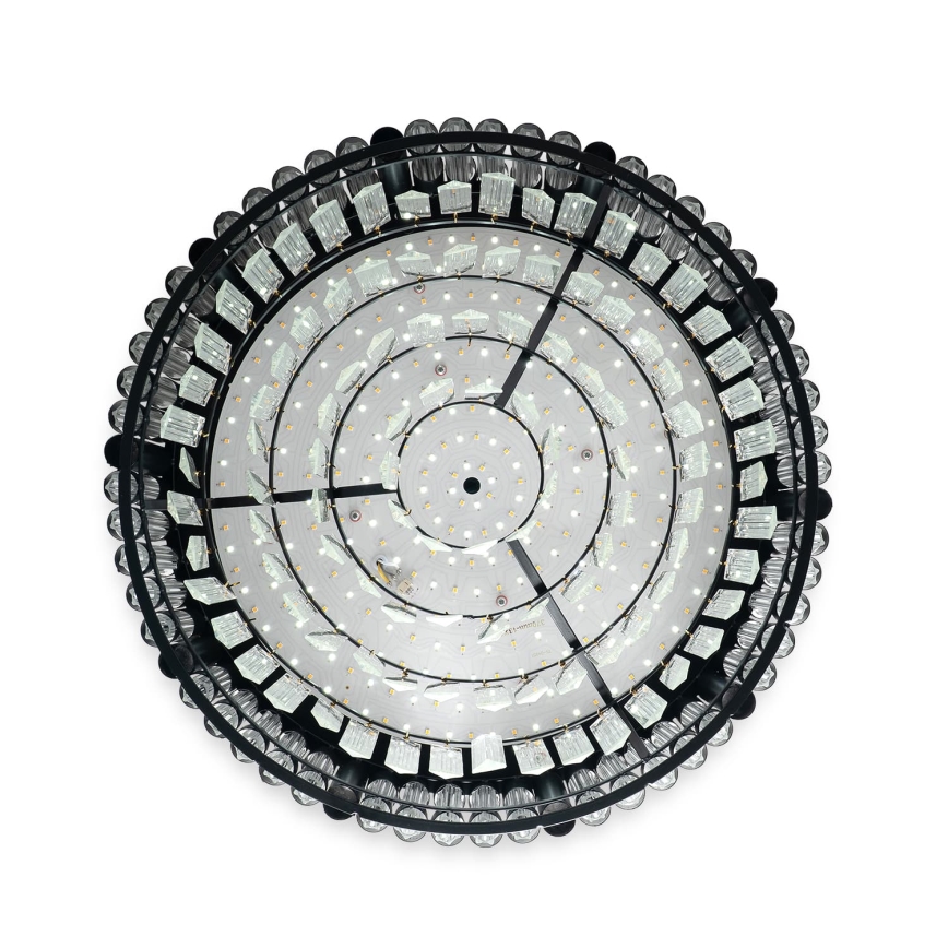 BRILAGI - Plafonnier LED dimmable CROWN LED/41W/230V 3000-6000K Ø 48 cm noir + télécommande