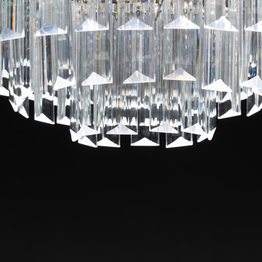 BRILAGI - Plafonnier LED dimmable CROWN LED/41W/230V 3000-6000K Ø 48 cm noir + télécommande