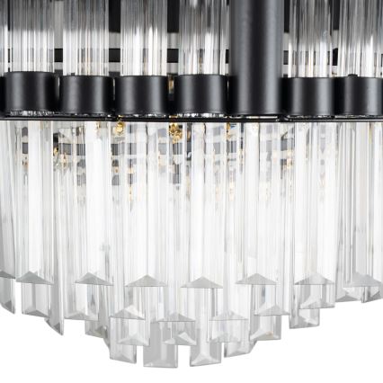 BRILAGI - Plafonnier LED dimmable CROWN LED/41W/230V 3000-6000K Ø 48 cm noir + télécommande