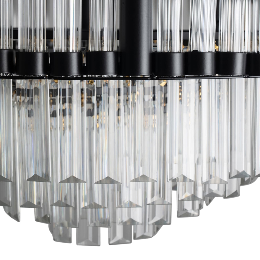 BRILAGI - Plafonnier LED dimmable CROWN LED/41W/230V 3000-6000K Ø 48 cm noir + télécommande