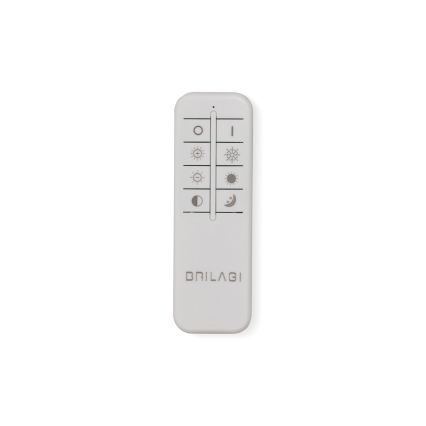 BRILAGI - Plafonnier LED dimmable CROWN LED/41W/230V 3000-6000K Ø 48 cm noir + télécommande