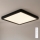 Brilagi - Plafonnier LED dimmable ESTELA SQUARE LED/36W/230V 3000-6500K 31x31 cm noir + télécommande