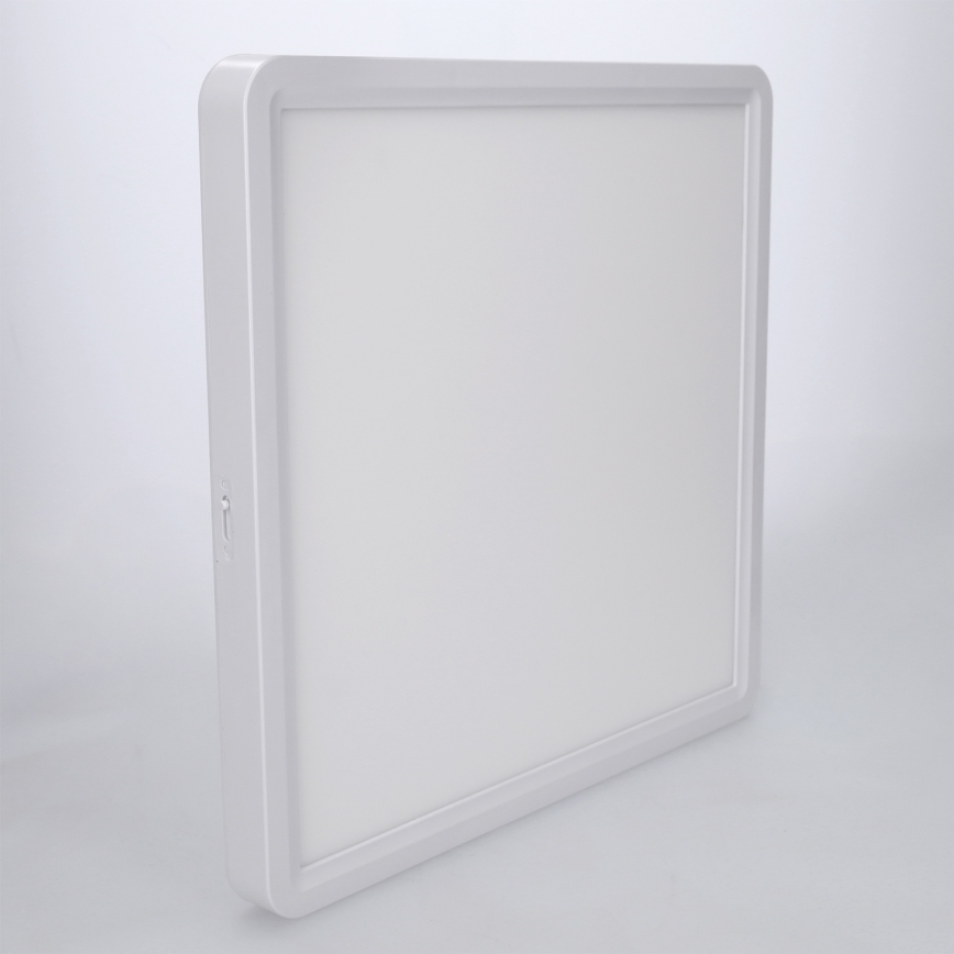 Brilagi - Plafonnier LED dimmable ESTELA SQUARE LED/36W/230V 3000-6500K 31x31 cm blanc + télécommande