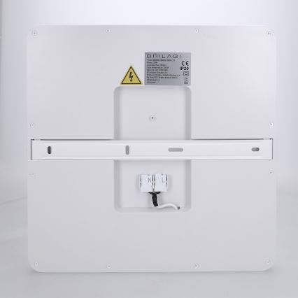 Brilagi - Plafonnier LED dimmable ESTELA SQUARE LED/36W/230V 3000-6500K 31x31 cm blanc + télécommande
