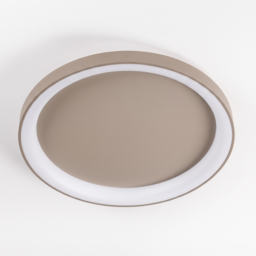 BRILAGI - Plafonnier LED dimmable FALCON II LED/108W/230V 3000-6500K pr. 80 cm beige + télécommande