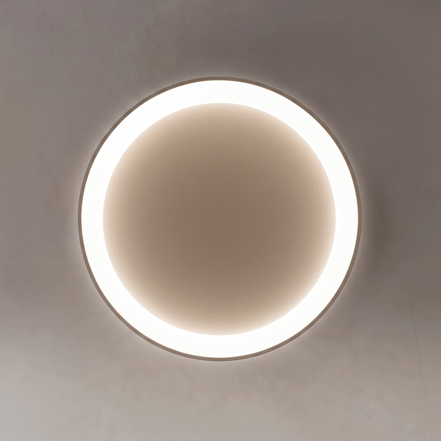 BRILAGI - Plafonnier LED dimmable FALCON II LED/108W/230V 3000-6500K pr. 80 cm beige + télécommande