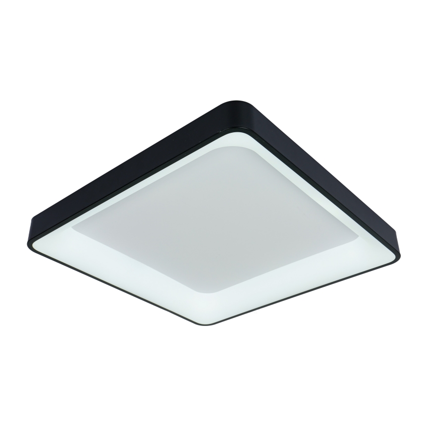 Brilagi - Plafonnier LED dimmable FALCON II LED/125W/230V 3000-6500K 60x60 cm noir + télécommande