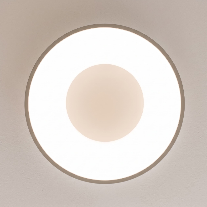 BRILAGI - Plafonnier LED dimmable FALCON II LED/67W/230V 3000-6500K Ø 40 cm blanc/beige + télécommande