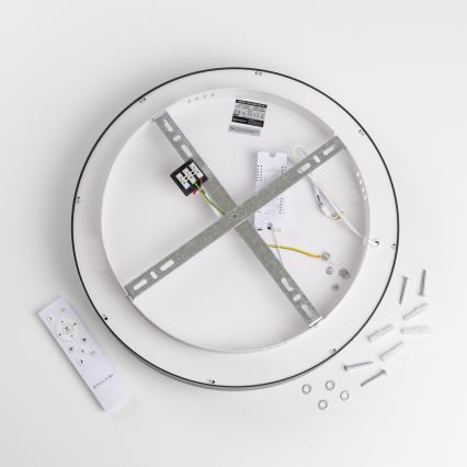 Brilagi - Plafonnier LED dimmable FALCON II LED/67W/230V 3000-6500K diam. 40 cm noir + télécommande