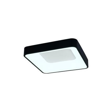 Brilagi - Plafonnier LED dimmable FALCON II 80W 230V 3000-6500K 40x40 cm noir + télécommande