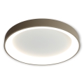 BRILAGI - Plafonnier LED dimmable FALCON II LED/99W/230V 3000-6500K Ø 60 cm blanc/beige + télécommande