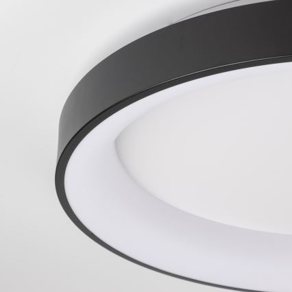 Brilagi - Plafonnier LED dimmable FALCON II LED/99W/230V 3000-6500K Ø 60 cm noir + télécommande