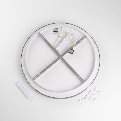 Brilagi - Plafonnier LED dimmable FALCON II LED/99W/230V 3000-6500K Ø 60 cm noir + télécommande