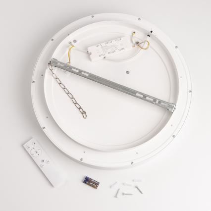 Brilagi - Plafonnier LED dimmable FALCON LED/40W/230V 3000-6500K Ø 45 cm blanc + télécommande