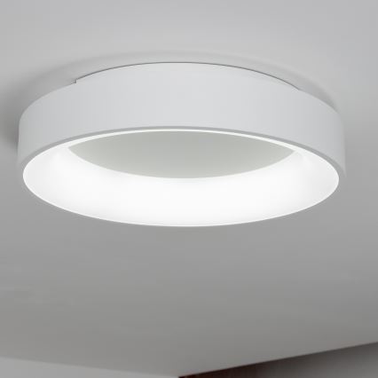 Brilagi - Plafonnier LED dimmable FALCON LED/40W/230V 3000-6500K Ø 45 cm blanc + télécommande
