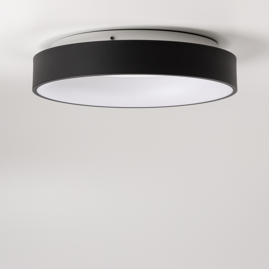 Brilagi - Plafonnier LED dimmable FALCON LED/80W/230V 3000-6500K Ø 60 cm noir + télécommande
